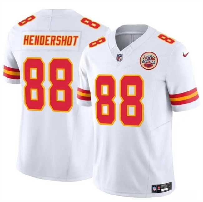 Men & Women & Youth Kansas City Chiefs #88 Peyton Hendershot White 2024 F.U.S.E Vapor Untouchable Limited Stitched Football Jersey,We sell and wholesale Men & Women & Youth Kansas City Chiefs #88 Peyton Hendershot White 2024 F.U.S.E Vapor Untouchable Limited Stitched Football Jersey on line form chian!